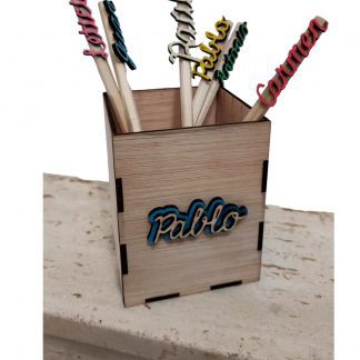 Lapicero de madera