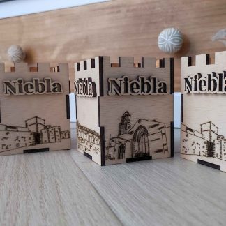 Lapicero de madera Niebla