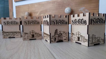 Lapicero de madera Niebla