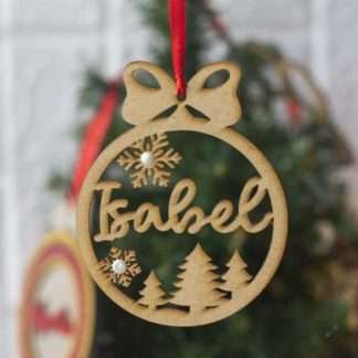 Adorno navideño Nombre