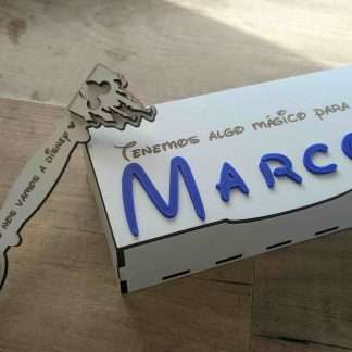 Llave Disney en Caja